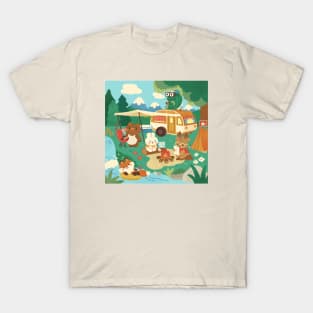 Camping friends T-Shirt